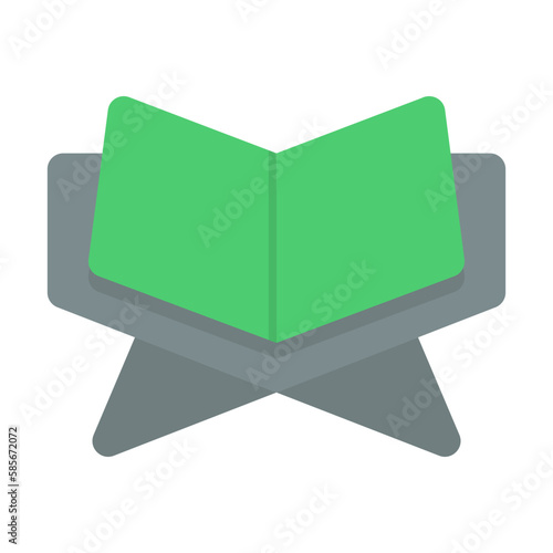 ramadan, standing quran icon
