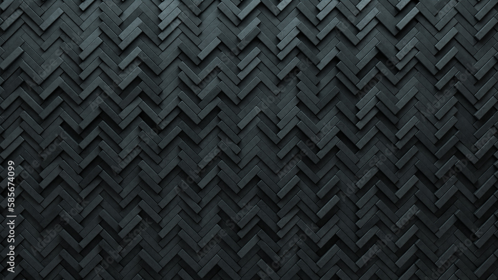 Polished, 3D Wall background with tiles. Herringbone, tile Wallpaper with Semigloss, Concrete blocks. 3D Render Polished, 3D Wall background with tiles. Herringbone, tile Wallpaper with Semigloss, Concrete blocks. 3D Render