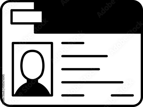 identification  icon