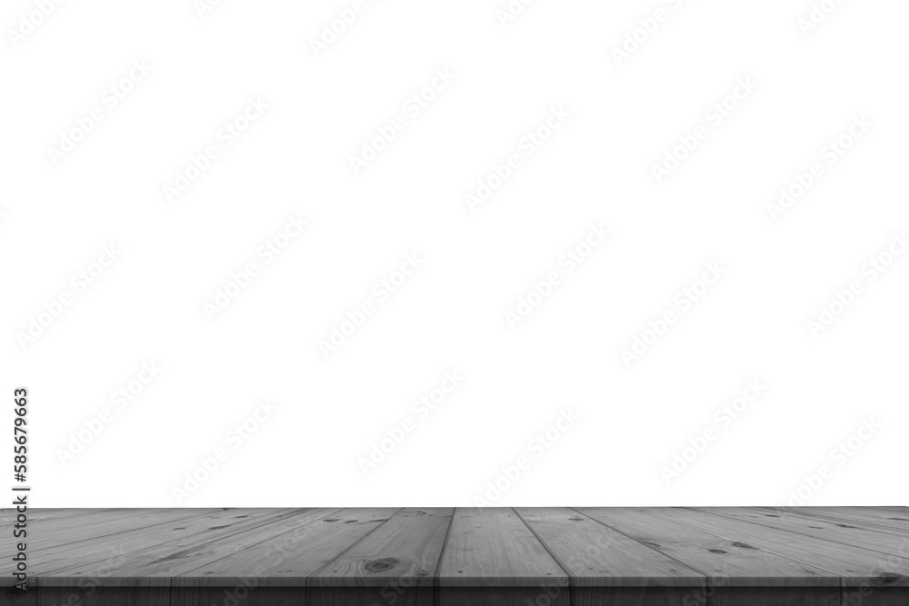 Fototapeta premium Desk Transparent Background