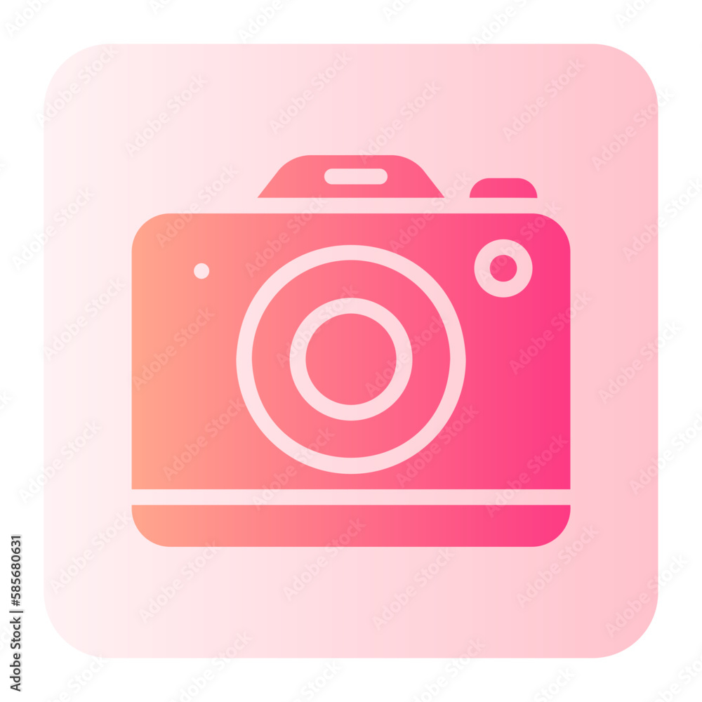 camera gradient icon camera gradient icon