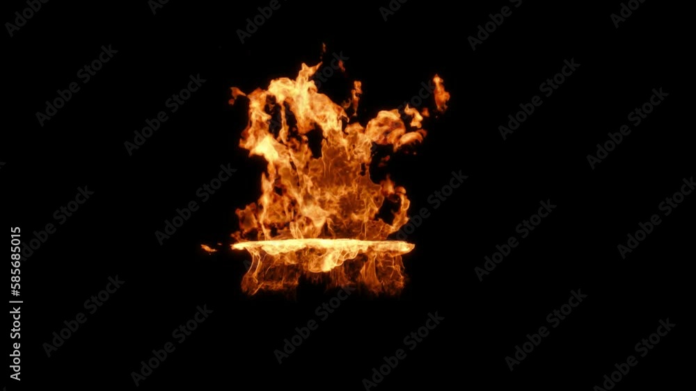 Fire Wall background for VFX Burning flame Element Fire Wall background for VFX Burning flame Element