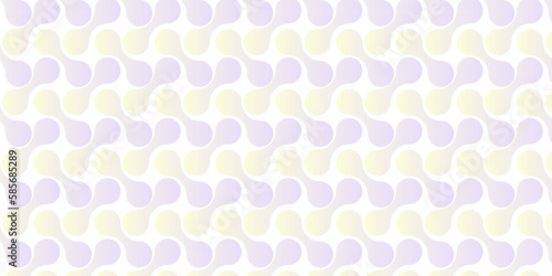 Pattern with circles tract white, pink and yellow colored metaball and colorfull design textured background.