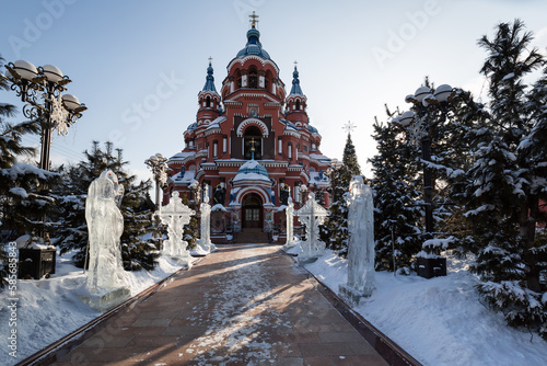 Church of Our Lady of Kazan in Irkutsk