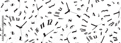 background with time	