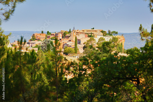 Scenic view of Roussillon, Provence, France