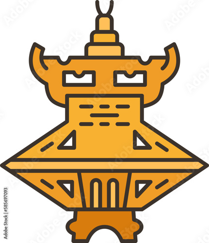 pagoda  icon