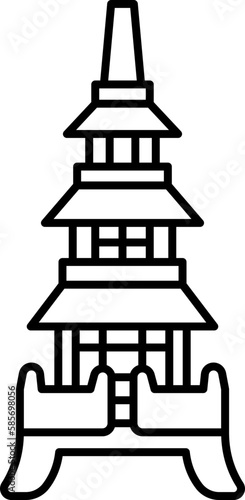 pagoda  icon