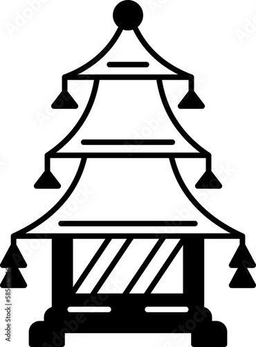 pagoda  icon