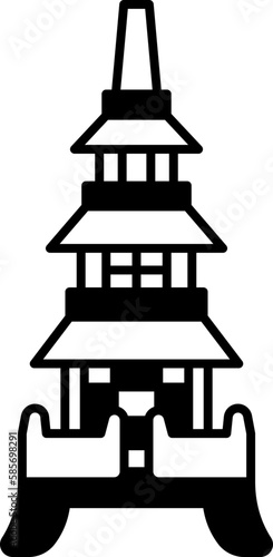 pagoda  icon