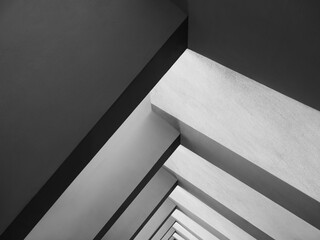 Architecture details Concrete geometric pattern Abstract background