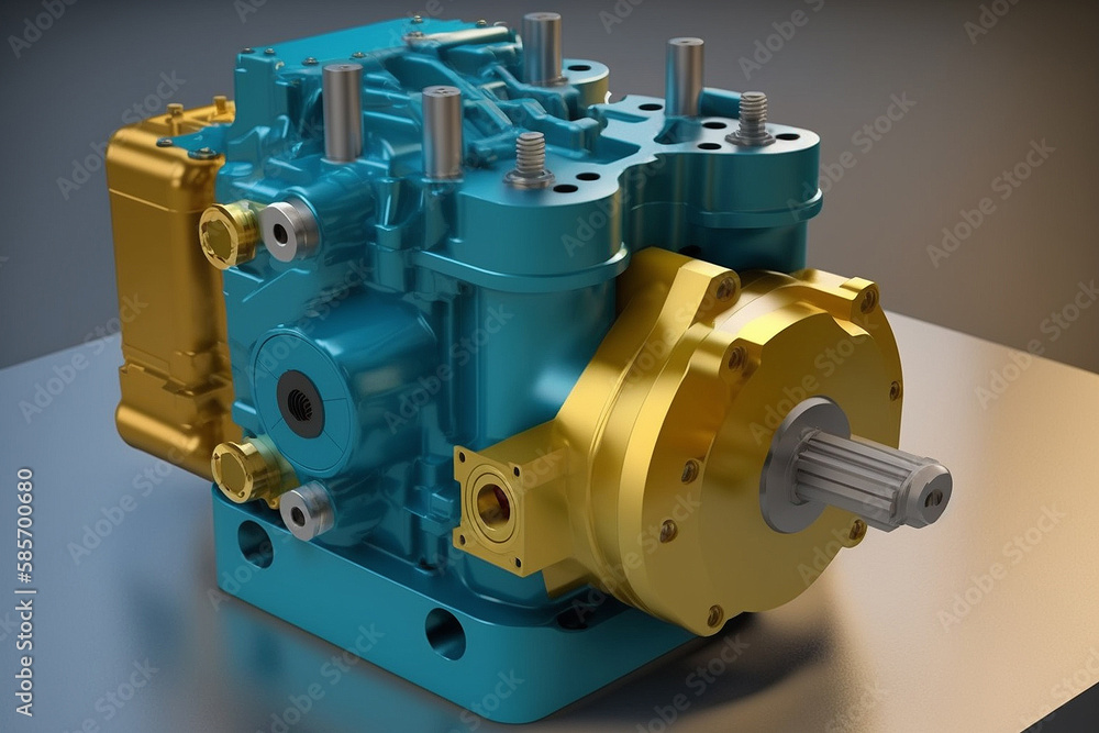 Hydraulic Piston Pump A pump used to generate and transfer fluid power