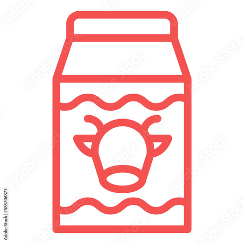 Vector Design Milk Icon Style