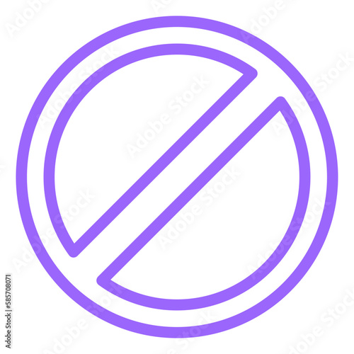 Free Download Vector Design Forbidden Icon Style - GFXLoad