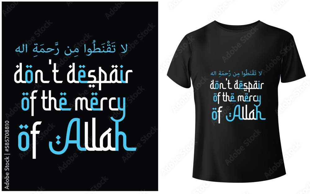 Fototapeta premium Typographic Tshirt Design - T-shirt Design For Print Eps Vector