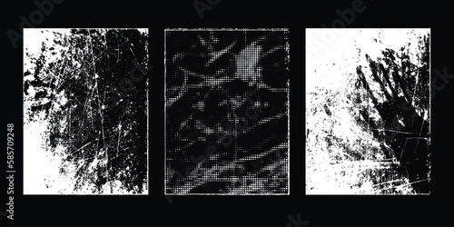 Grunge Urban Background.Texture Vector.Dust Overlay Distress Grain ,Simply Place illustration over any Object to Create grungy Effect .abstract,splattered , dirty, texture for your design. 
