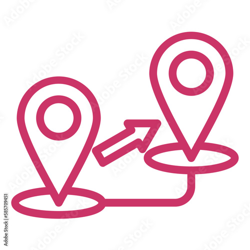Vector Design Migration Icon Style