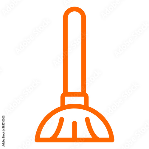 Vector Design Broom Icon Style