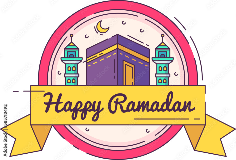 background mosque icon Ramadan and Islamic Eid