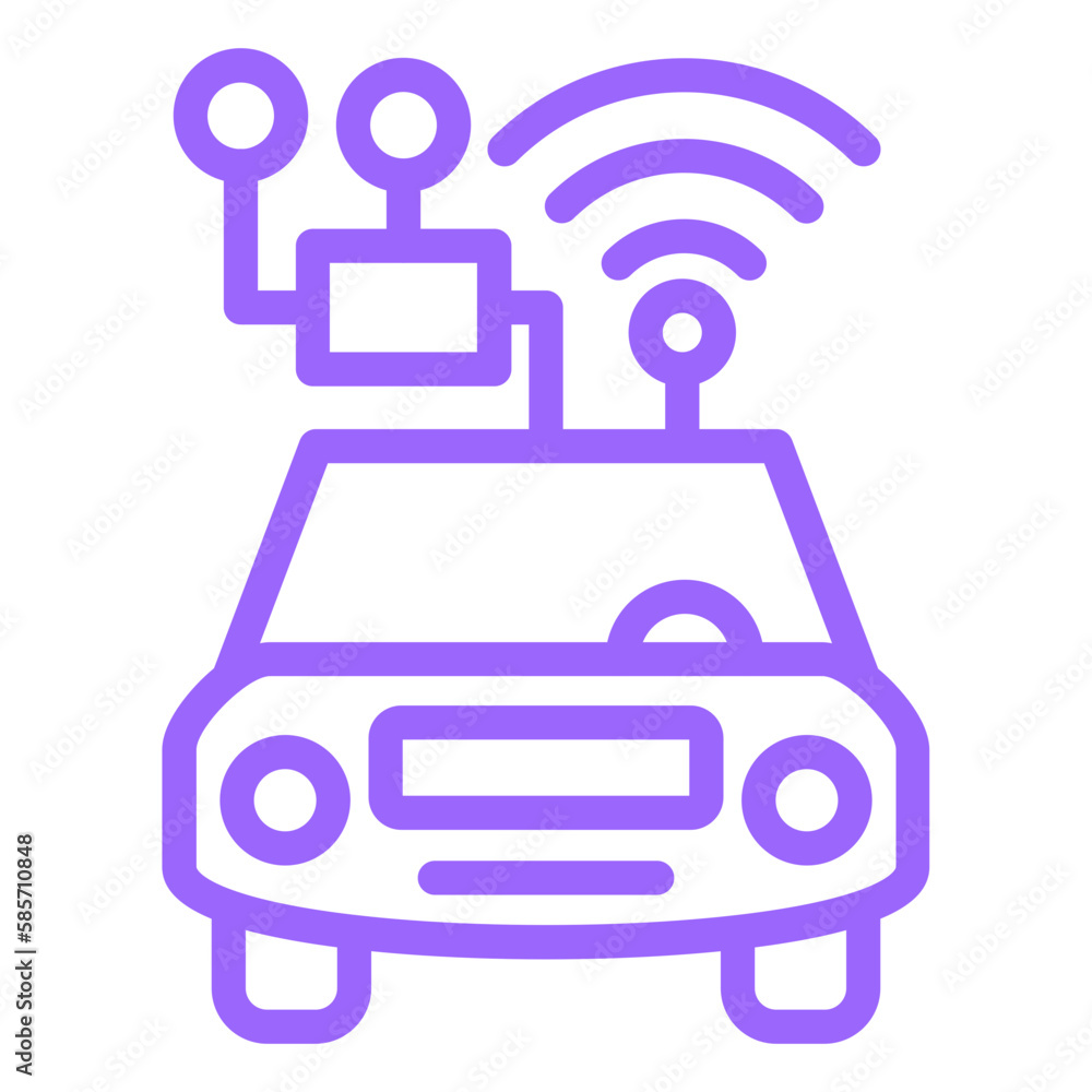 Vector Design Smart Car Icon Style Vector Design Smart Car Icon Style