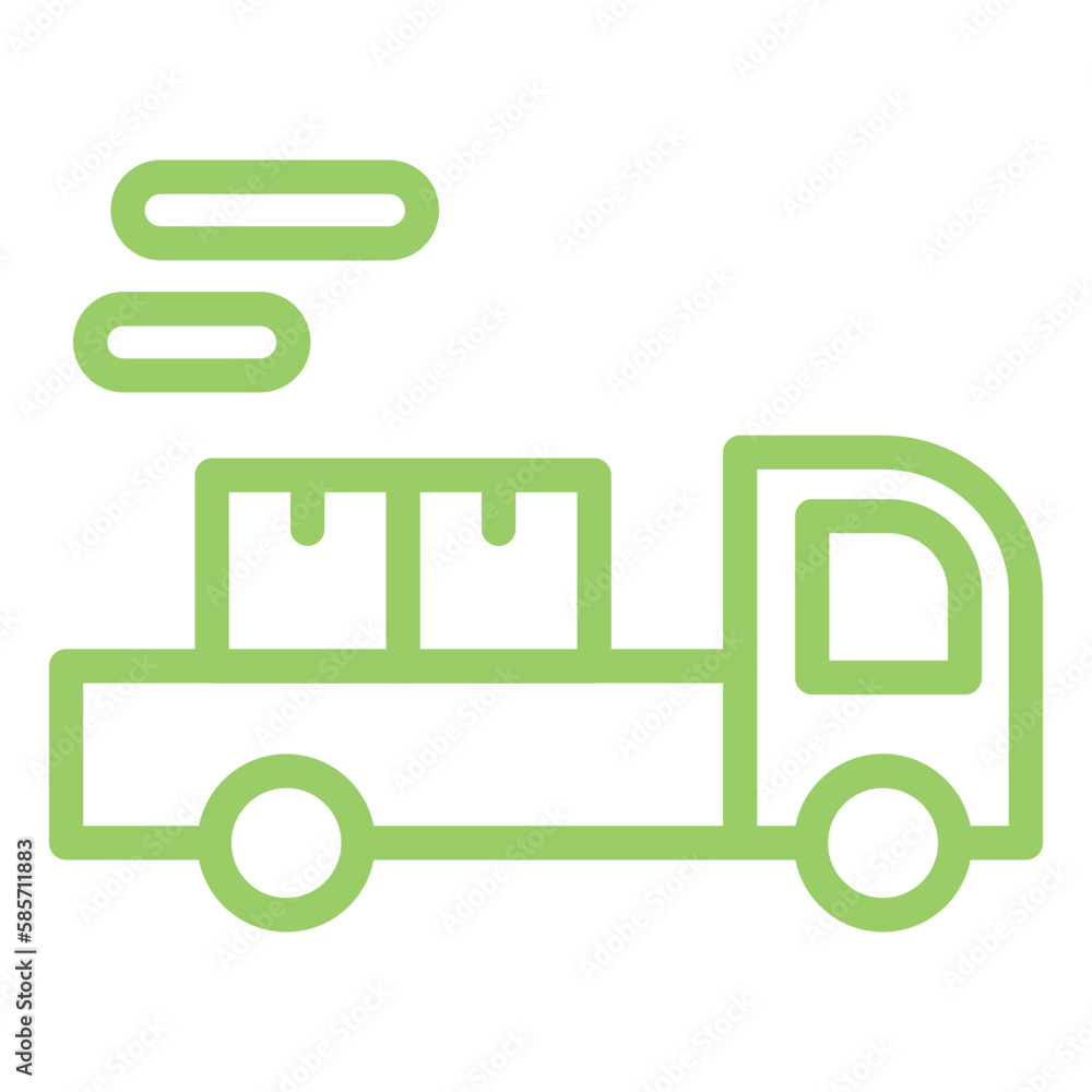 Vector Design Freight Icon Style Vector Design Freight Icon Style