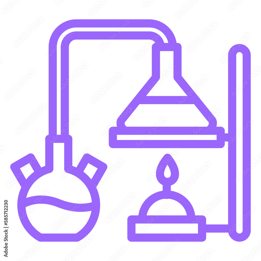 Vector Design Experiment Icon Style Vector Design Experiment Icon Style