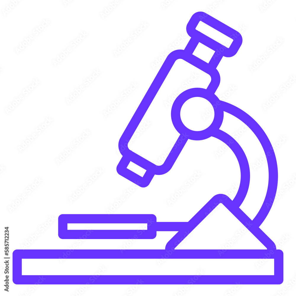 Vector Design Miscroscope Icon Style Vector Design Miscroscope Icon Style