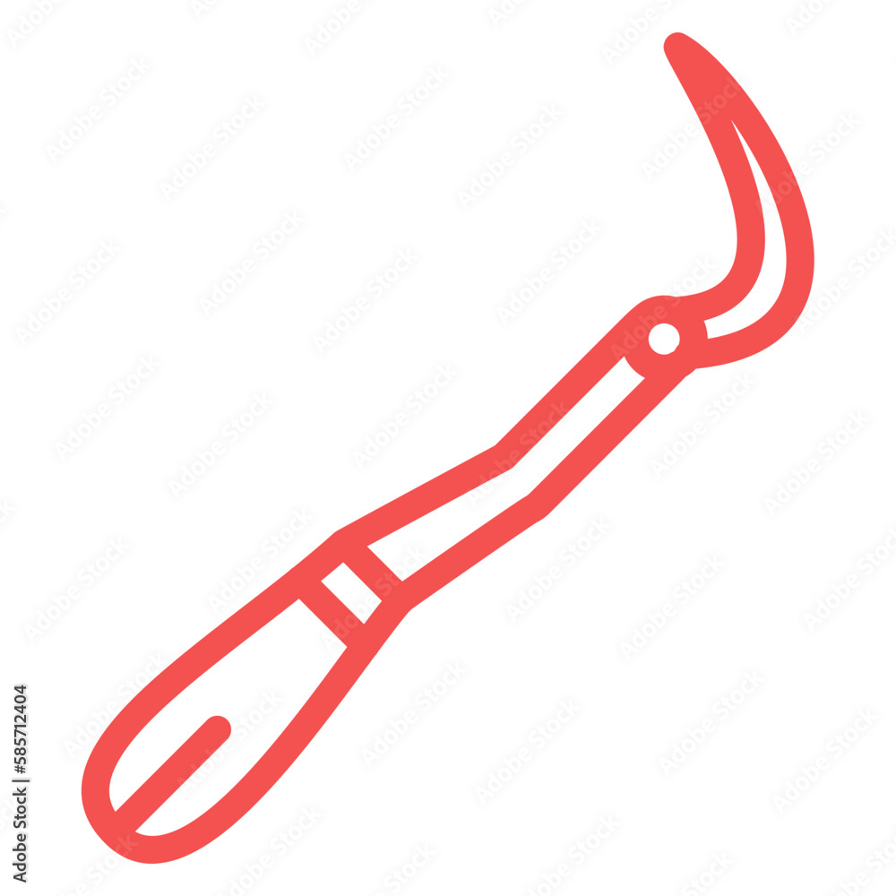 Vector Design Dental Probe Icon Style Vector Design Dental Probe Icon Style