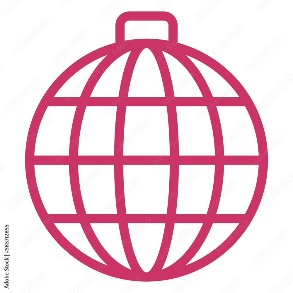Vector Design Disco Ball Icon Style Vector Design Disco Ball Icon Style
