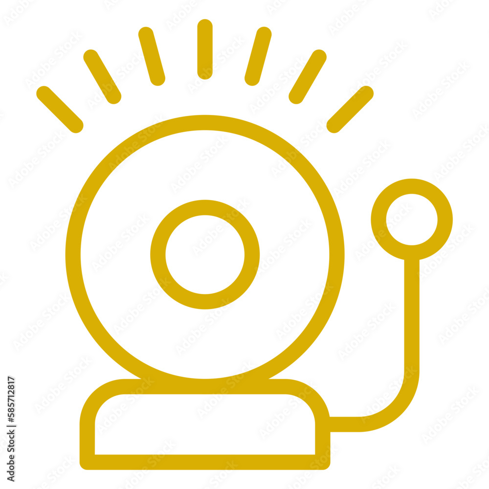 Vector Design Fire Alarm Icon Style Vector Design Fire Alarm Icon Style