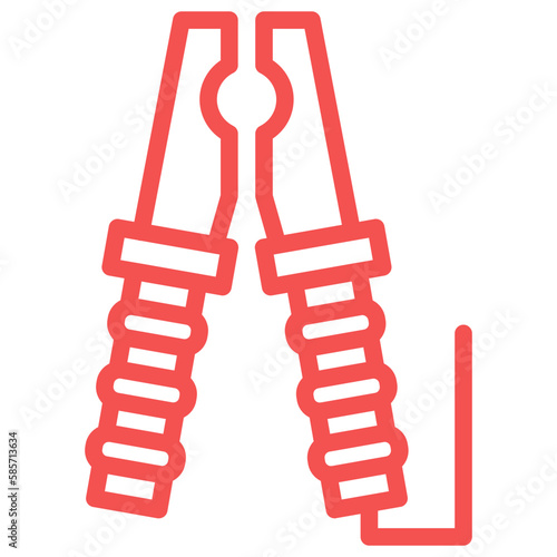 Vector Design Jumper Icon Style