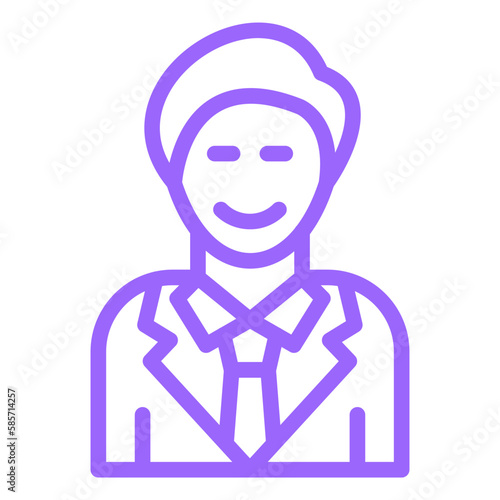 Vector Design Father Icon Style