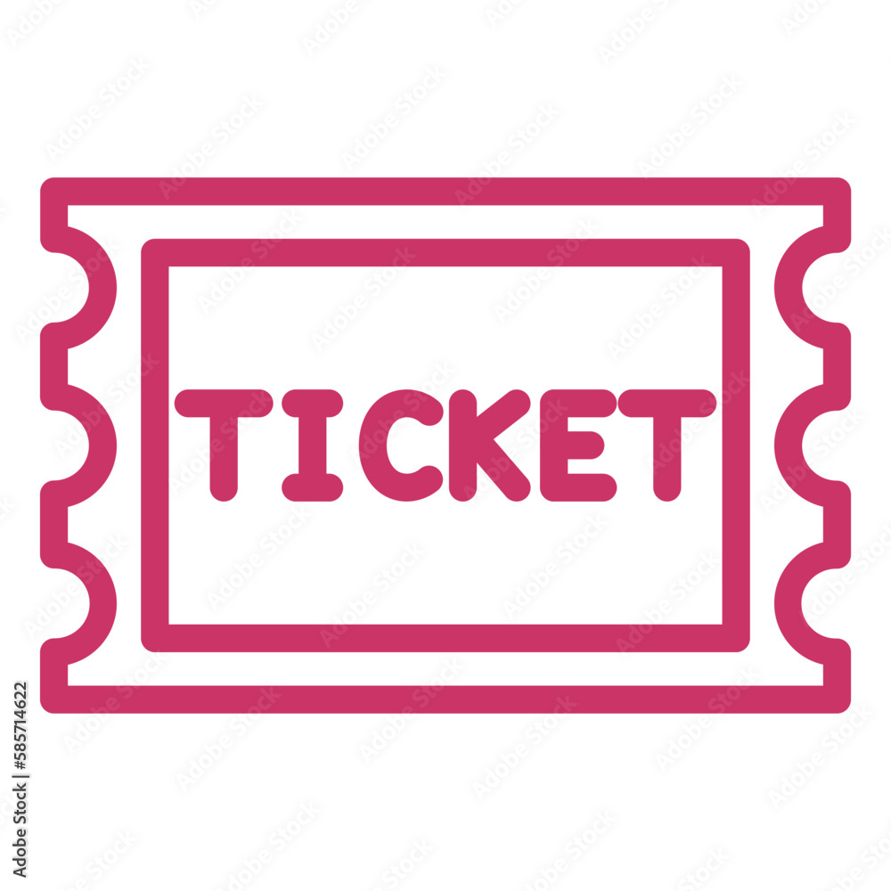Vector Design Ticket Icon Style Vector Design Ticket Icon Style