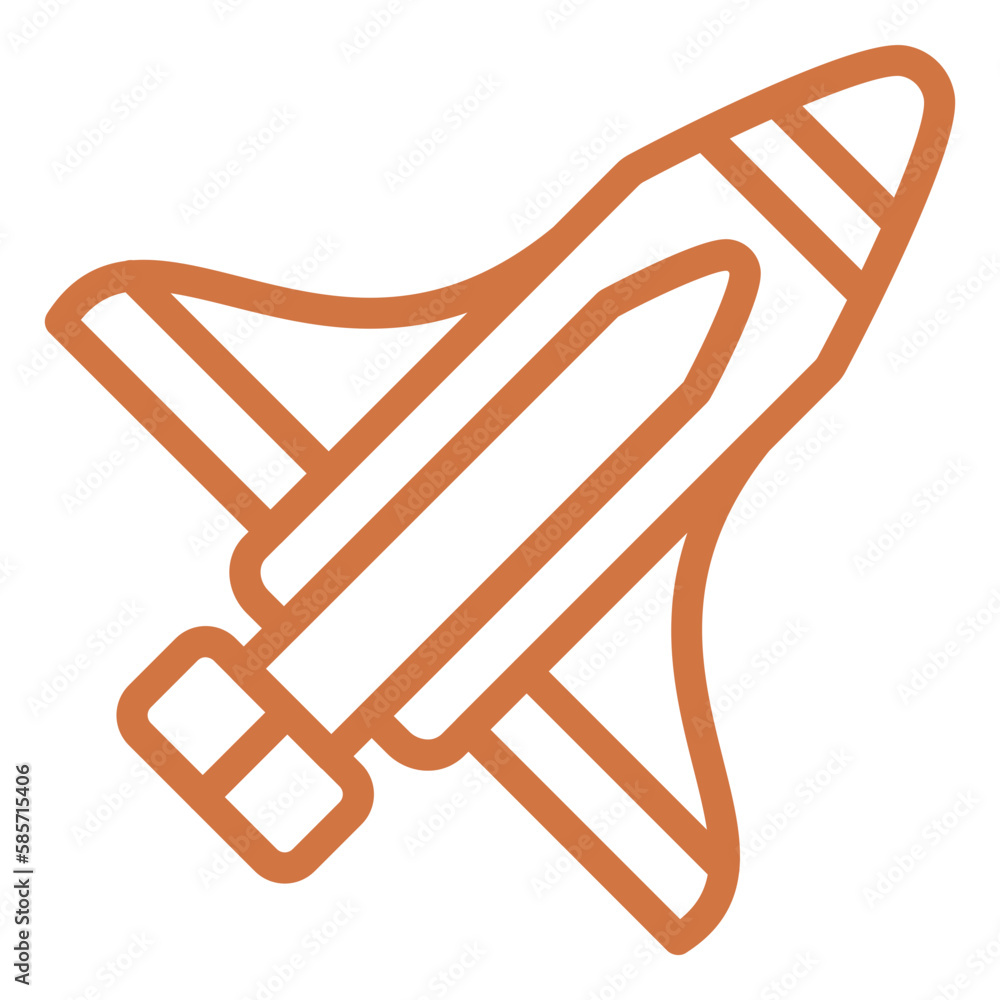 Vector Design Spacecraft Icon Style Vector Design Spacecraft Icon Style