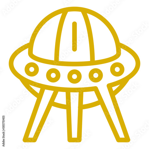 Vector Design Sputnik Icon Style