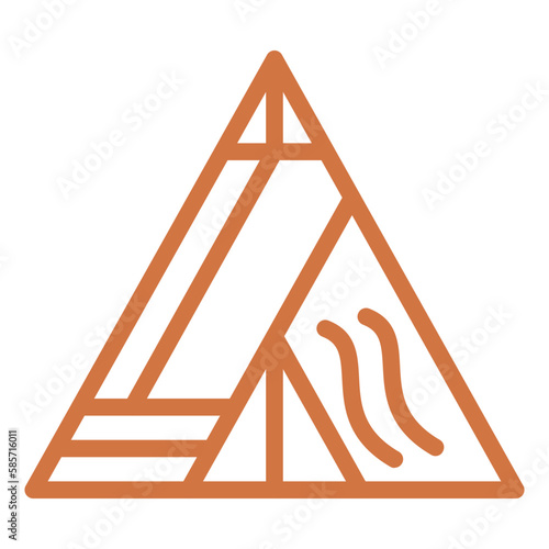 Vector Design Tipi Icon Style