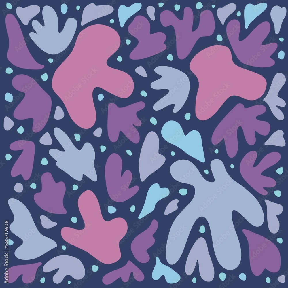 seamless pattern with colorful leaves seamless pattern with colorful leaves