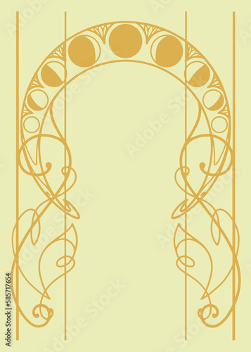 Art Nouveau Pattern