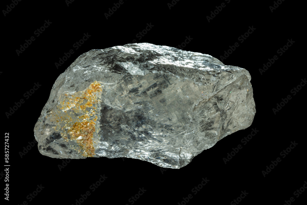 mineral stone isolated on black background mineral stone isolated on black background