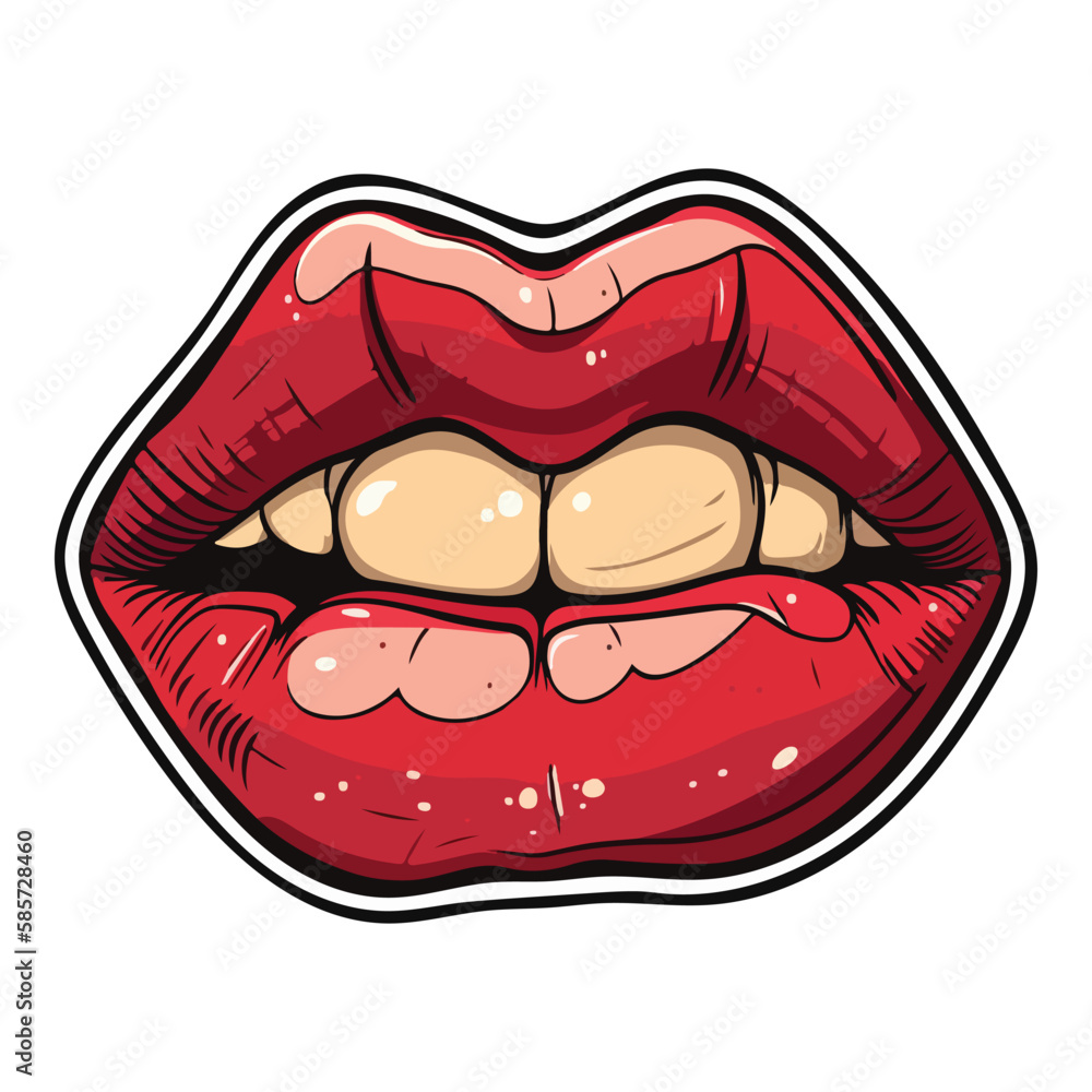 Lipstick Flat Icon Isolated On White Background Lipstick Flat Icon Isolated On White Background