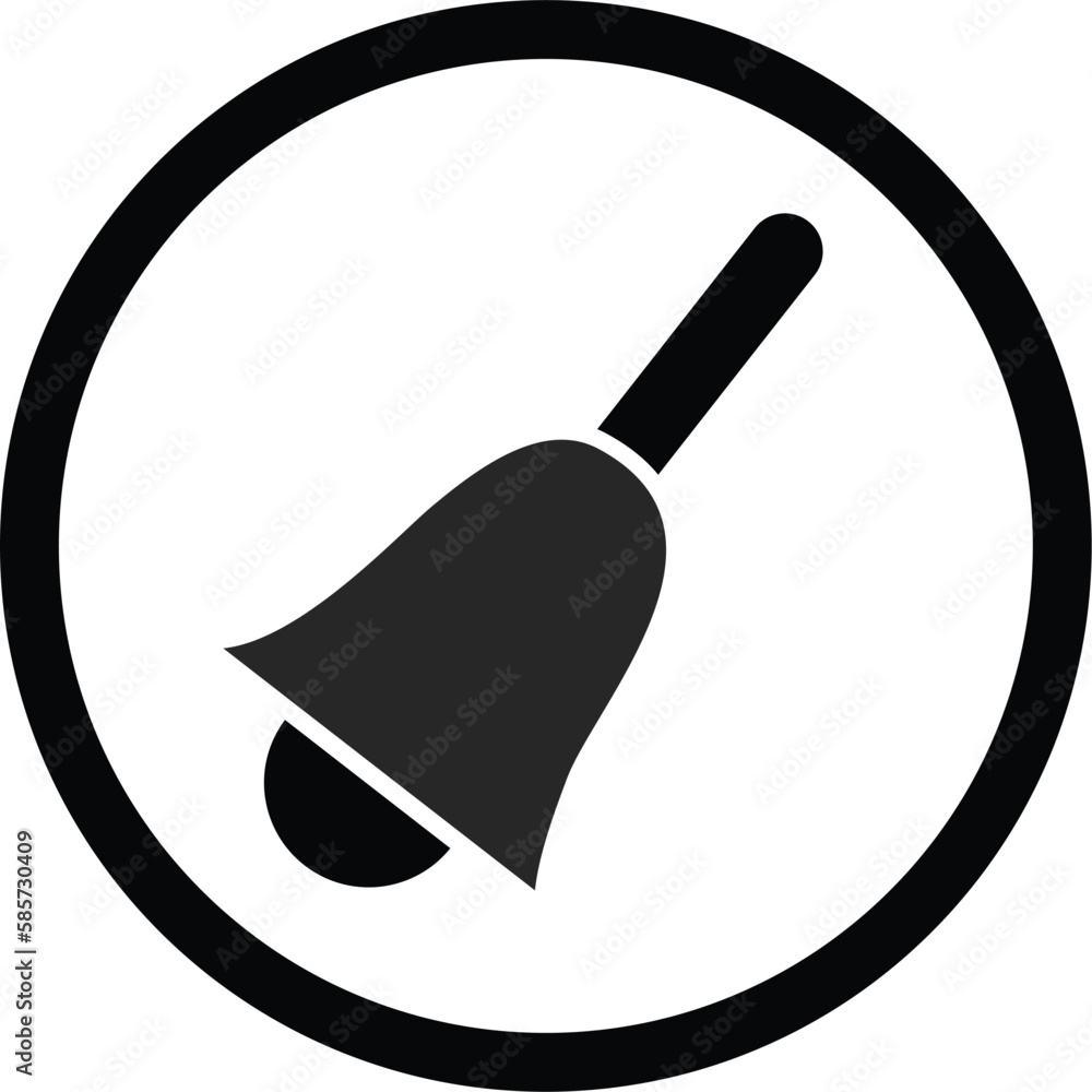 Black and white icon, clip art, vector illustration. เวกเตอร์สต็อก