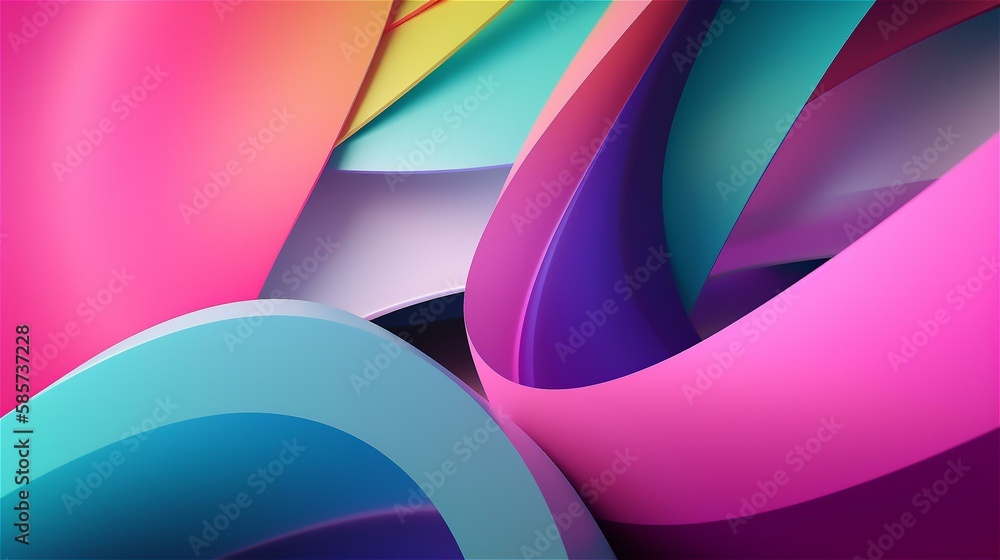 Fototapeta premium Radiant Backdrops: Beautiful and Bright Abstract Backgrounds