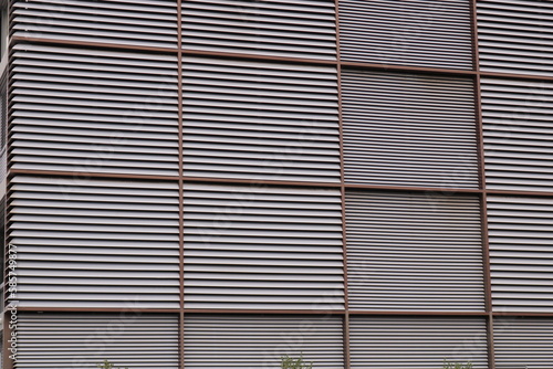 shutters on the wall