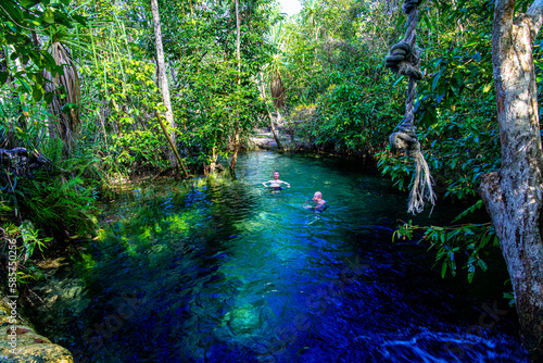 Swimming Hole Tiwi Islands Northern Territory Australia photo