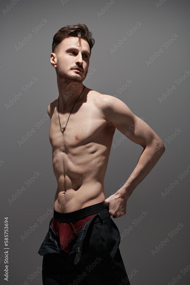 Fototapeta premium healthy athletic man