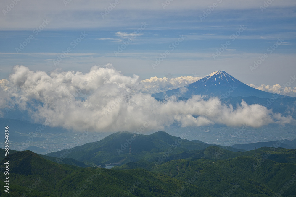 Fototapeta premium 金峰山からの景色