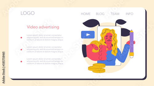Passive income in the internet. Making money on video advertising