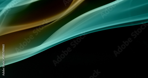 Artistic background from colored smoke