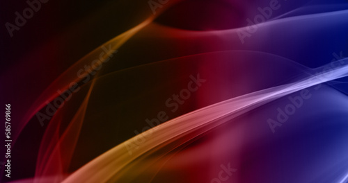 Artistic background from colored smoke