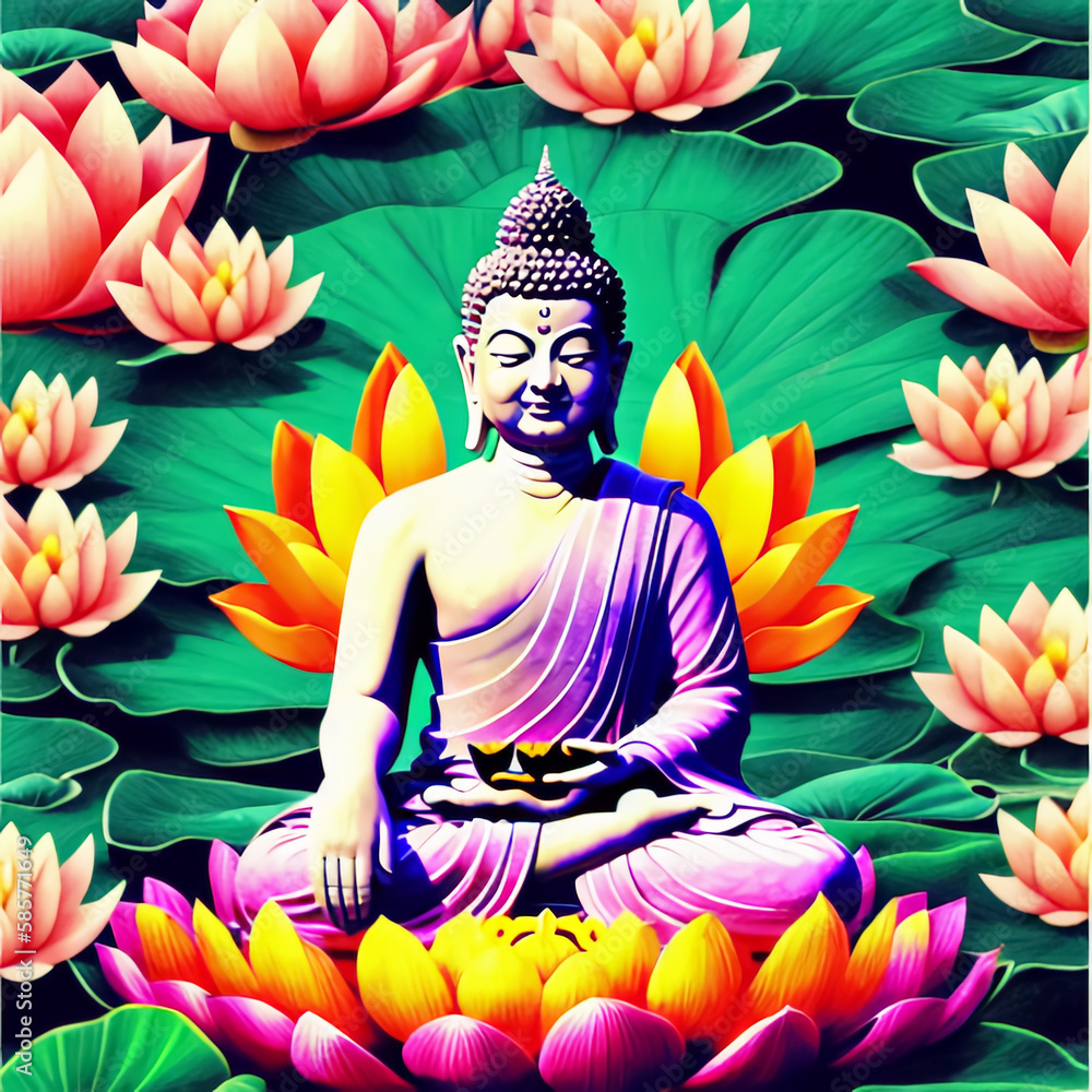 Obraz premium vesak, buddha, buddhist holiday